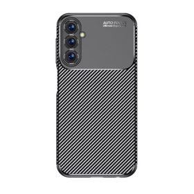   Samsung Galaxy A05s SM-A057F, Szilikon tok, közepesen ütésálló, légpárnás sarok, karbon minta, fekete