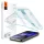 Google Pixel 9 Pro XL / 10 Pro XL, Kijelzővédő fólia, ütésálló fólia az íves részre nem hajlik rá!), Tempered Glass (edzett üveg), Spigen Ez Fit, Clear, 2 db / csomag
