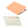 Samsung Galaxy Tab S9 Ultra 14.6 / Tab S10 Ultra 14.6 SM-X910 / X916B / X920 / X926B, mappa tok, mágneses rögzítés, érintőceruza tartó, Origami Smart Case, Samsung Smart Book Cover, narancssárga, gyári