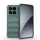 Xiaomi 15, Szilikon tok, közepesen ütésálló, 3D minta, sötétzöld