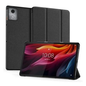   Lenovo Tab K11 Plus (11.45) TB-352, mappa tok, Trifold, Dux Ducis Domo, fekete