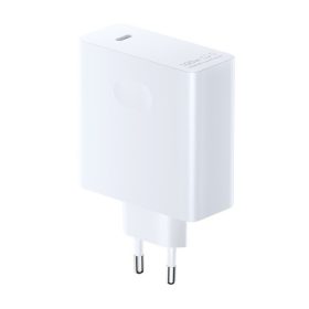   Hálózati töltő adapter, 100W, USB Type-C aljzat, gyorstöltés, PD, GaN, Honor Supercharger, fehér, gyári