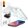 Google Pixel 9a, Kijelzővédő fólia, ütésálló fólia az íves részre nem hajlik rá!), Tempered Glass (edzett üveg), Spigen Ez Fit, Clear, 2 db / csomag