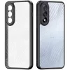 OnePlus Nord 5 / Ace 5 Ultra, Műanyag hátlap védőtok + szilikon keret, hullám minta, Dux Ducis Aimo, áttetsző/fekete