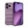 Apple iPhone 17 Pro, Szilikon tok, közepesen ütésálló, 3D minta, lila