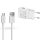 Hálózati töltő adapter, 5V / 2000mA, USB aljzat, microUSB kábellel, gyorstöltés, Samsung, fehér, gyári