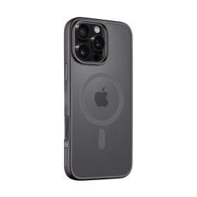   Tactical MagForce Hyperstealth Apple iPhone 16 Pro Max MagSafe hátlap tok, áttetsző/sötétszürke