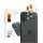 Spigen Glas.tR EZ Fit Optik Pro Apple iPhone 16 / 16 Plus / 17, Tempered kameralencse-védő fólia felhelyező kerettel, fekete (2db)