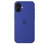 Apple iPhone 16 Plus MagSafe gyári szilikon tok, ultramarine