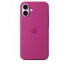 Apple iPhone 16 Plus MagSafe gyári szilikon tok, fukszialila