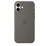 Apple iPhone 16 Plus MagSafe gyári szilikon tok, kőszürke