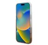 Guess IML Glitter Gradient iPhone 16 MagSafe kemény hátlap tok, barna GUHMP16SHGRCELW