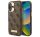 Guess 4G Logo Plate iPhone 16 MagSafe kemény hátlap tok, barna GUHMP16SU4GPRW