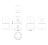 Xiaomi C500 otthoni kamera, fehér, Dual EU - BHR8755EU