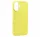 Phoner Apple iPhone 16 szilikon tok, szilikon tok, sárga
