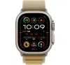 Apple Watch Ultra 2 GPS + Cellular, 49 mm, natúr titántok, drapp alpesi szíj, M