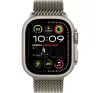 Apple Watch Ultra 2 GPS + Cellular, 49mm, natúr titántok, natúr titán milánói szíj, L