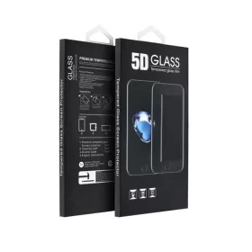   Xiaomi Redmi Note 12 4G / Redmi Note 12 5G 5D Full Glue tempered glass kijelzővédő üvegfólia, fekete