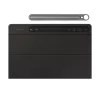 Samsung Book Keyboard Slim Galaxy Tab S9/S9 FE gyári billentyűzetes tok, angol kiosztás, fekete EF-DX720UBE
