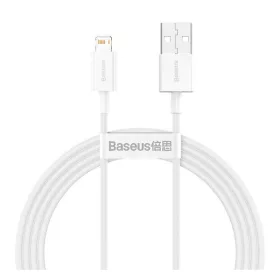   Baseus Superior Series USB-Lightning kábel, 2,4A, 1,5m fehér