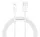 Baseus Superior Series USB-Lightning kábel, 2,4A, 1,5m fehér