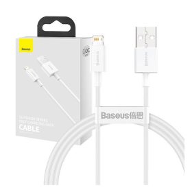 Baseus Superior USB-A - Lightning kábel, 1m, fehér