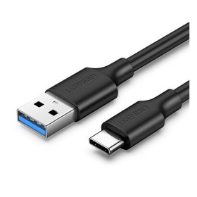 Ugreen USB-A-USB-C 3.0 adatkábel, 0,5m, fekete