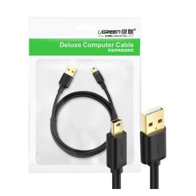 Ugreen 10355B USB 2.0 kábel, mini USB, 1m, fekete