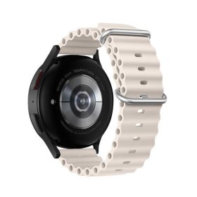 Forcell F-Design FS01 Samsung Galaxy Watch 20mm szíj, bézs