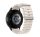 Forcell F-Design FS01 Samsung Galaxy Watch 22mm szíj, bézs