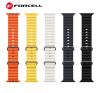 Forcell F-Design FA12 Apple Watch 42/44/45/49mm szíj, sárga