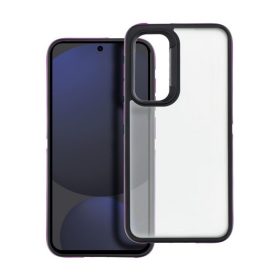 Neo Xiaomi Redmi 14C kemény hátlap tok, átlátszó/lila