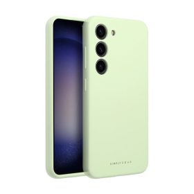   Roar Xiaomi Redmi 14C prémium szilikon tok velúr béléssel, világos zöld