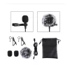 Puluz PU425 USB-C mikrofon csatlakozó, 1,5m, fekete