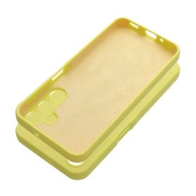2mm Samsung Galaxy A16 5G szilikon tok, világos sárga