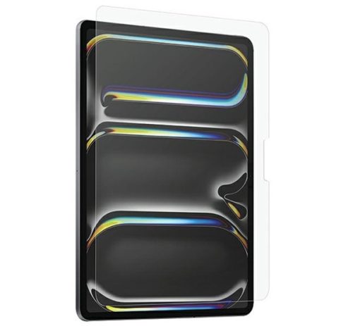 Uniq Optix Clear iPad Pro 13" (2024 / 2025) Tempered kijelzővédő fólia felhelyező kerettel