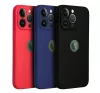 Forcell Soft iPhone 16 Plus szilikon tok, fekete