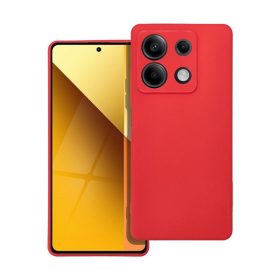 Forcell Soft Xiaomi Redmi Note 13 5G szilikon tok, piros