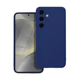 Forcell Soft Samsung S24 szilikon tok, sötétkék