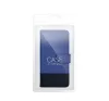 Gomma Samung Galaxy A55 5G flip/oldalra nyíló tok kártyatartó résszel, kék