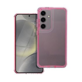   Matrix Samsung A16 5G hátlap tok kameravédő peremmel, rózsaszín