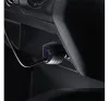 FORCELL F-ENERGY CC50-1AC USB-A autós töltő USB-C kábellel, PD QC3.0, 3A, 38W, carbon fekete