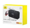 Baseus Super Energy Powerbank, autó bikázó/Jump Starter, 600A fekete