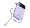 Baseus QPow 2 2xUSB-C Power bank / külső akkumulátor, 10000mAh, 30W, lila