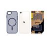 Tactical MagForce Hyperstealth iPhone 7/8/SE2020/SE2022 Magsafe hátlap tok, áttetsző/sötétkék