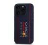 Red Bull Vertical Logo iPhone 16 Pro Max szilikon MagSafe tok, tengerészkék