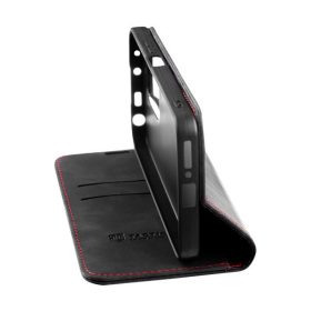   Tactical Xproof Samsung Galaxy S25 Ultra flip/oldalra nyíló tok, fekete