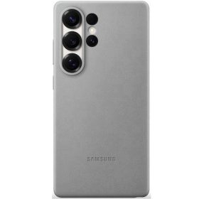 Samsung Galaxy S25 Ultra vegán gyári bőrtok, szürke