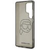 Karl Lagerfeld Rhinestones Karl Head Logo Samsung Galaxy S25 Ultra hátlap tok, fekete