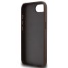 Guess PU 4G Metal Logo Apple iPhone 17e / iPhone 16e hátlap tok, barna